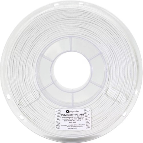 Пластик для 3D-принтера Polymaker PC-ABS 1,75mm1kg WHITE (PC04002)
