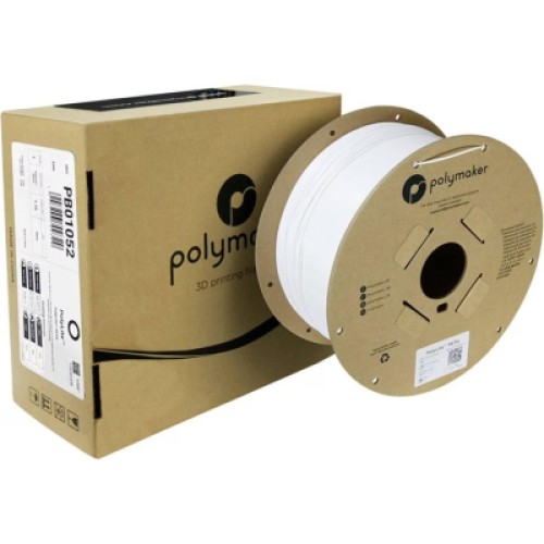 Пластик для 3D-принтера Polymaker PETG POLYLITE 1,75mm 3kg WHITE (PB01052)