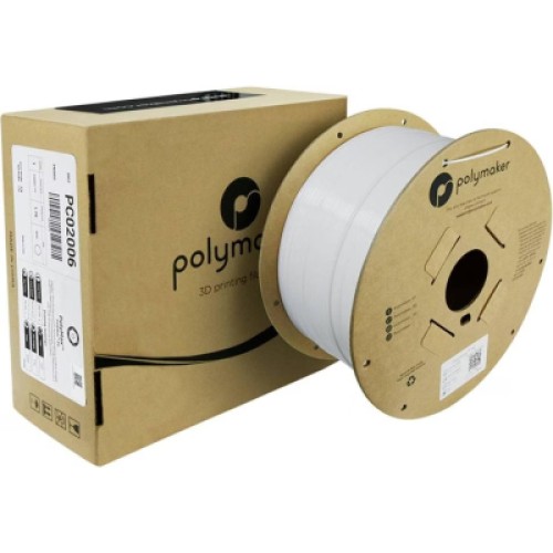 Пластик для 3D-принтера Polymaker PC PolyMax TOUGH 1,75mm 3kg WHITE (PC02006)