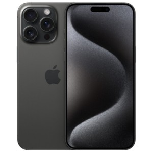 Мобільний телефон Apple iPhone 15 Pro 128Gb Black Titanium eSim (REF A) BREEZY (2AMTQM3)