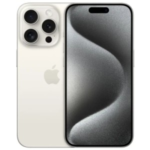 Мобільний телефон Apple iPhone 15 Pro 256Gb White Titanium eSim (REF A) BREEZY (2AMTQT3)
