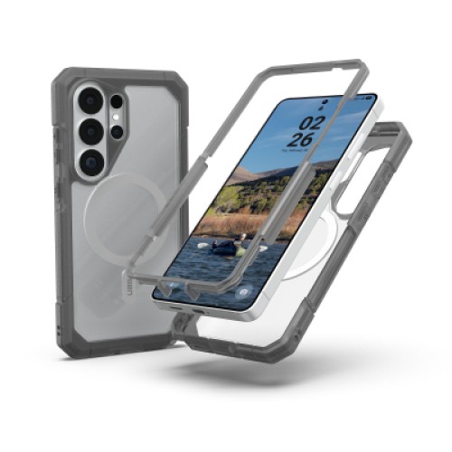 Чехол для мобильного телефона UAG Samsung Galaxy S26 Ultra Trooper with Magnet clear/ash (214516114G31) Чехол для мобильного телефона UAG Samsung Galaxy S26 Ultra Trooper with Magnet clear/ash (214516114G31)