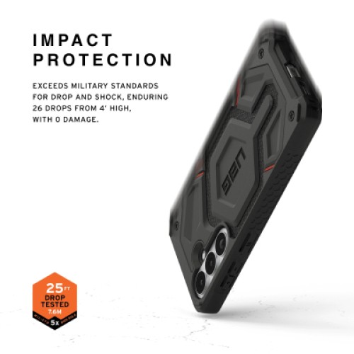 Чехол для мобильного телефона UAG Samsung Galaxy S26+ Monarch Pro with Magnet Kevlar black (214514113940)