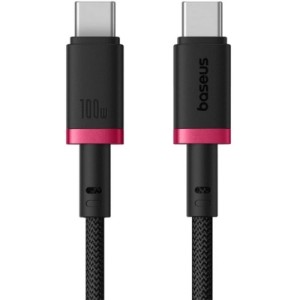 Дата кабель USB-C to USB-C 2.0m 100W Dura Series black red Baseus (P10377803U01-03)