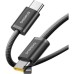 Дата кабель USB-C to USB-C 1.0m 100W 5A Dynamic 4 black Baseus (P10381400111-00)