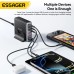 Зарядное устройство Essager 3xUSB-C + 3xUSB-A 85W GaN black (EZC85W-SXB0G-Z)