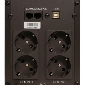 Пристрій безперебійного живлення GEAR GU-1000PLCD