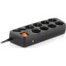Сетевой фильтр питания REAL-EL RS-Protect 505, 3m, black (EL122300045) Сетевой фильтр питания REAL-EL RS-Protect 505, 3m, black (EL122300045)