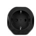 Переходник EU to UK 220V black Essager (ECTZH-YCC01-Z)
