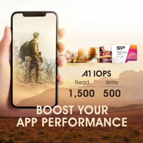 Карта памяти Silicon Power 32GB microSD class10 UHS-I A1 V10 Elite COLOR (SP032GBSTHBV1V20SP)