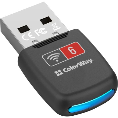 Сетевая карта Wi-Fi ColorWay CW-AD-W1