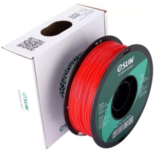 Пластик для 3D-принтера eSUN PLA+ P1.75мм, 1кг, red (PLA+P175R1)