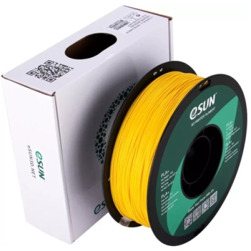 Пластик для 3D-принтера eSUN PLA+ P1.75мм, 1кг, yellow (PLA+P175Y1)