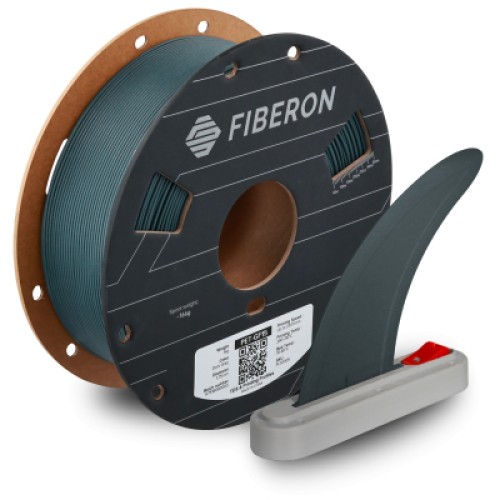 Пластик для 3D-принтера Polymaker Fiberon PET-GF15 1,75mm 0,5kg DARK GREY (FL02005)