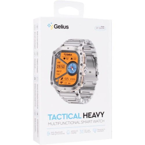 Смарт-часы Gelius Tactical Heavy (GP-SW016) Silver Titan (2099901019103) Смарт-часы Gelius Tactical Heavy (GP-SW016) Silver Titan (2099901019103)