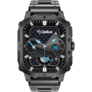 Смарт-годинник Gelius Tactical Heavy (GP-SW016) Black Chrome (2099901019097)