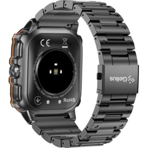 Смарт-часы Gelius Tactical Heavy (GP-SW016) Black Chrome (2099901019097)