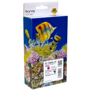 Картридж Barva HP 728XL/F9J66A, ver. U1-U30, 130 мл, Magenta (IC-728XL-M)