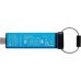 USB флеш накопитель Kingston 128GB IronKey Keypad 200 Type-C Encrypted Blue USB 3.2 (IKKP200C/128GB)