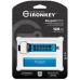 USB флеш накопитель Kingston 128GB IronKey Keypad 200 Type-C Encrypted Blue USB 3.2 (IKKP200C/128GB)