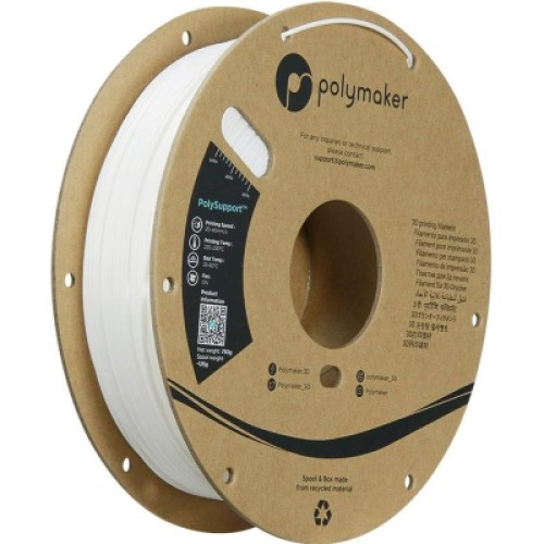 Пластик для 3D-принтера Polymaker PolySupport Breakaway 1,75mm 0,75kg White (PD04001)