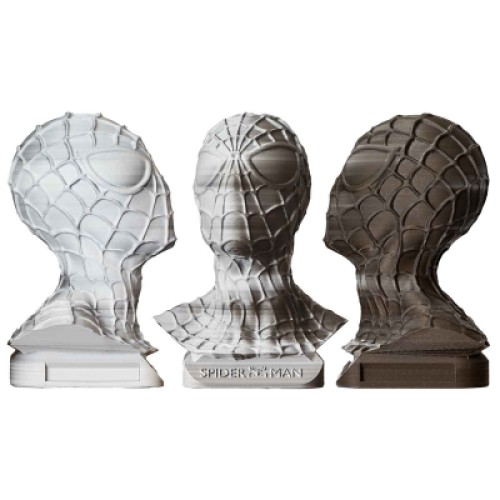 Пластик для 3D-принтера AzureFilm PLA Dual Original 1,75mm 1kg LIGHT - DARK GREY (FP171-7079)