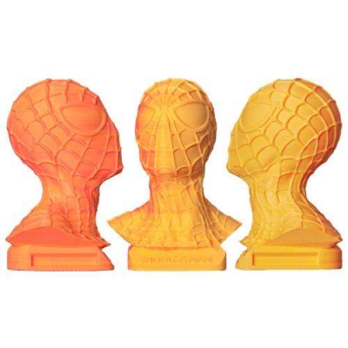 Пластик для 3D-принтера AzureFilm PLA Dual Neon 1,75mm 1kg YELLOW - PINK (FP171-1912)