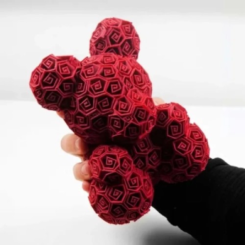 Пластик для 3D-принтера AzureFilm PLA Pearl 1,75mm 1kg RED (FP171-3020PE) Пластик для 3D-принтера AzureFilm PLA Pearl 1,75mm 1kg RED (FP171-3020PE)