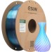 Пластик для 3D-принтера eSUN PLA Clear Rainbow 1,75mm 1kg PURPLE BLUE CYAN (PLA-CLRB175RB-ZUCY1P1)