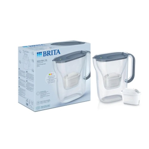 Фильтр-кувшин Brita Style Essential MXPro 2.4л з картриджем сіро-блакитний (1058042)