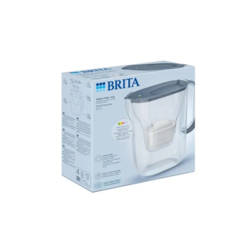Фильтр-кувшин Brita Style Essential MXPro 2.4л з картриджем сіро-блакитний (1058042)