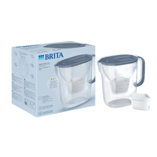 Фильтр-кувшин Brita Style Essential XL MXPro 3.6л з картриджем сіро-блакитний (1058043)
