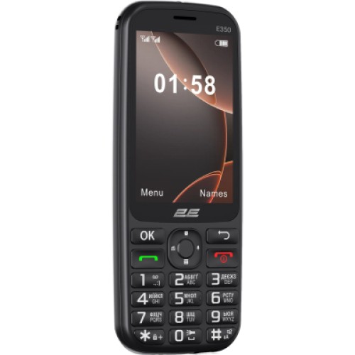 Мобильный телефон 2E E350 Black (694743656879)