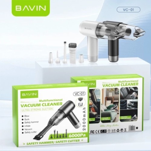 Пылесос BAVIN VC-01 6000Pa 2000 mAh White (Z-VC01 WH)