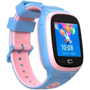 Смарт-годинник Canyon ZEFIR KW-49 E-SIM 4G GPS Pink-Blue Дитячий смарт-годинник (CNE-KW49PB)