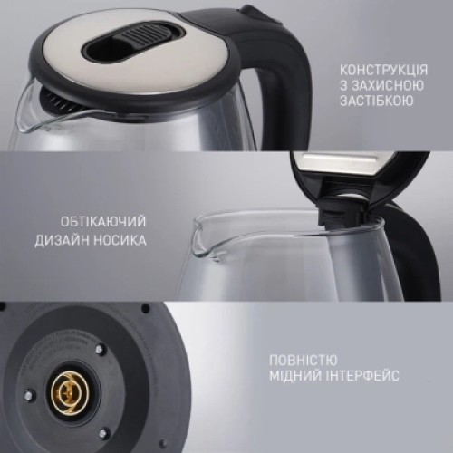 Электрочайник WINNINGSTAR ST-6017 Silver