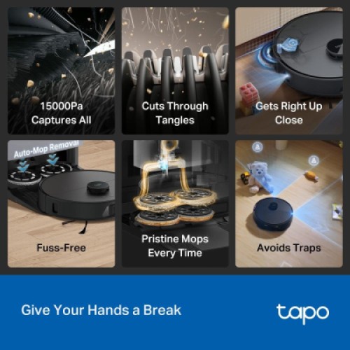 Пылесос TP-Link Tapo RV50 Pro Omni