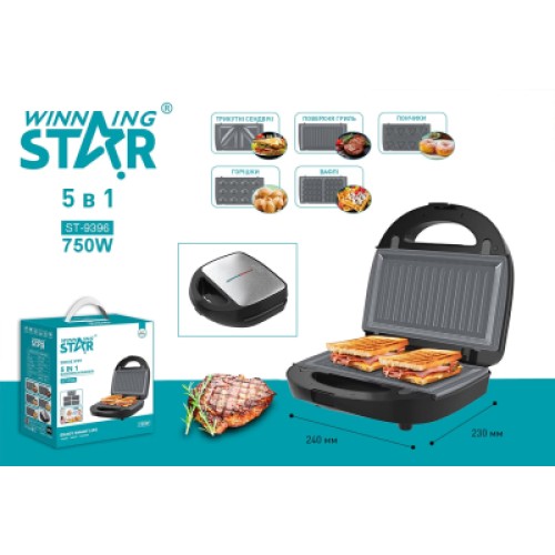 Вафельница WINNINGSTAR ST-9396