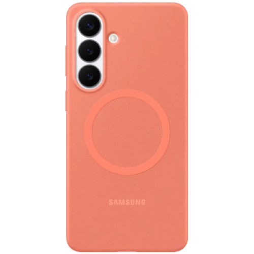 Чехол для мобильного телефона Samsung Silicone Magnet S26 Plus Coral Red (EF-ES947COEGWW) Чехол для мобильного телефона Samsung Silicone Magnet S26 Plus Coral Red (EF-ES947COEGWW)