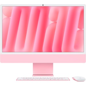 Комп'ютер Apple 24" iMac Retina 4.5K / Apple M4 (10-c/CPU, 10-c/GPU), 16, 256, Pink, A3137 (MWV43UA/A)