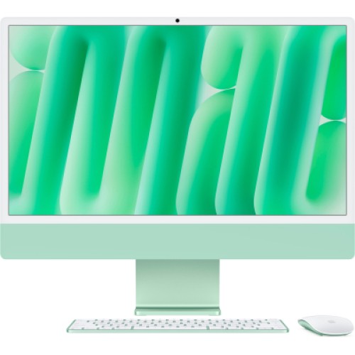 Компьютер Apple 24" iMac Retina 4.5K / Apple M4 (10-c/CPU, 10-c/GPU), 16, 512, Green, A3137 (MWV03UA/A)