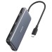 Концентратор USB-C 8-in-1 1xUSB-C PD100W + 1xHDMI + 2xUSB-A + 1xUSB-C 10Gbps + 1xRJ45 + SD black Anker (A83830A2)