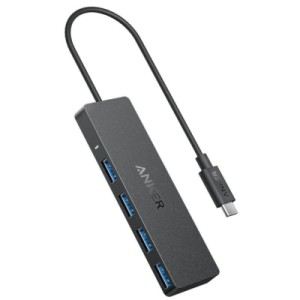 Концентратор USB-C to 4xUSB-A Anker (A8309G11)