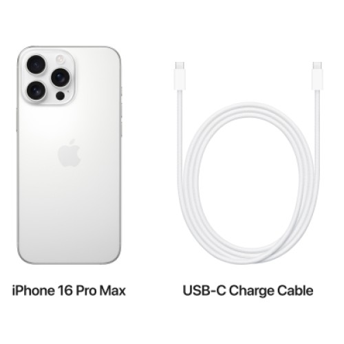 Мобильный телефон Apple iPhone 16 Pro Max 256GB White Titanium (REF A+) BREEZY (2QMYWW3)