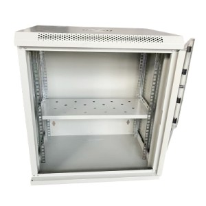 Шкаф настенный Gear4 15U 19" 600x600x750 мм, PREMIUM, + полка 19", grey (GWMSN-15U-600-600G)