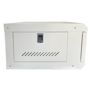 Шафа настінна GEAR 4U 19" 600x600x240 мм, + полка 19", grey (GWMSN-4U-600-600G)