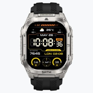 Смарт-годинник KOSPET Tank M4C Silver (6978602500447)