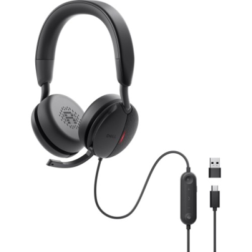 Наушники Dell Pro Wired ANC Headset WH5024 Black (520-BBGQ)