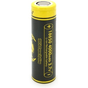 Акумулятор 18650 4000mah (3800-4000mah), 3.7V(2.75-4.2V) Liitokala (King-4000)
