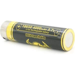 Акумулятор 18650 4000mah (3800-4000mah), 3.7V(2.75-4.2V), Type-C, 70.5*18.5mm Liitokala (USB-King4000)